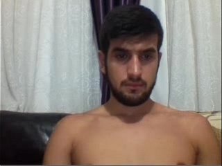 Handsome Turkish Wanks His Big Cock and Ass - menoncum.com