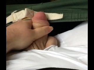 POV Jerking Thick Young Cock And Big Balls
