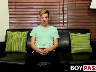 Cock whore Silas Gray loves to be dominated by big dicks
