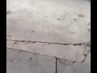 Public jerking @ bus stop to Hispanic lady